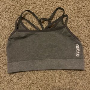 Gymshark Charcoal Sports Bra
